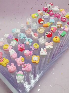 JHY/君鸿月嫁接假睫毛刷子独立管装一次性睫毛刷卡通公仔睫毛梳