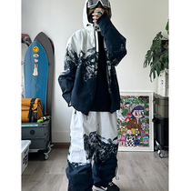 John Snow Veneer Double Board Ski Clothing Suit Mountain Series Snow Suit Tide Card Waterproof Warm Dupont Cotton