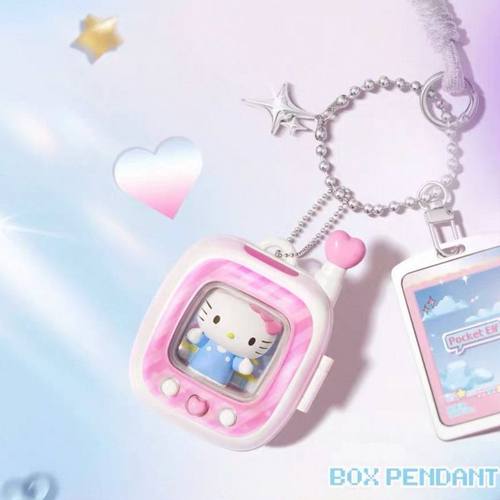 【现货】MINISO名创优品三丽鸥口袋精灵系列盲盒挂件可爱周边礼物 - 图0