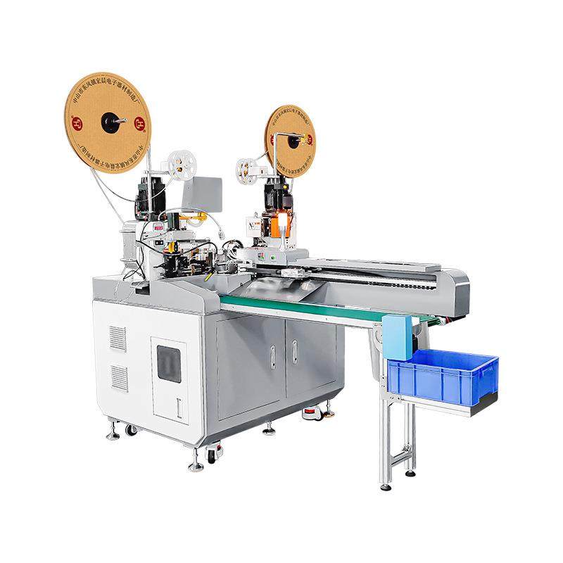 全自动双头排线端子机自动裁线剥皮打端子机24P灰排自动收料,淘宝优惠券,粉丝福利购,淘宝优惠卷