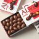 Imported M almond eiji/Meiji macadamia nuts, almonds, chocolate kernels, black chocolate candy (replacement of cocoa ROZ