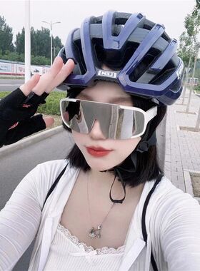 户外大框骑行眼镜滑雪镜防风镜登山公路山地车自行车运动护目镜女