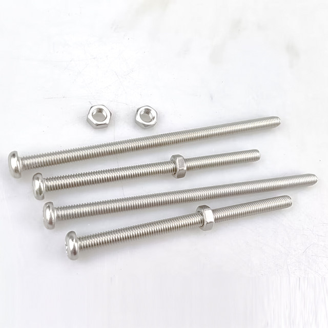 Extended nut Phillips screw 304 stainless steel
