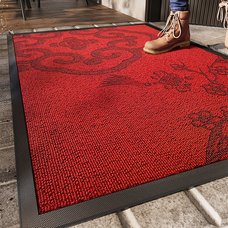入户门地垫红色高级大门口进门耐脏免洗脚垫别墅豪宅高端地毯定制,淘宝优惠券,粉丝福利购,淘宝优惠卷