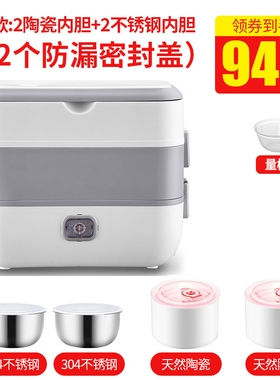 多功能电蒸锅家用双层迷你插电式