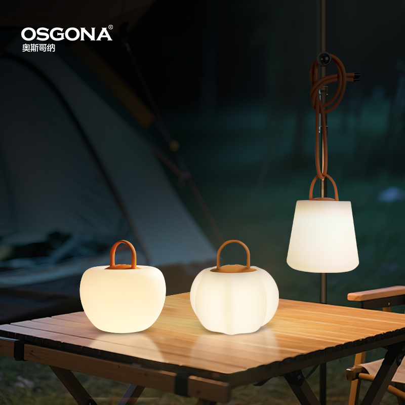 【品牌工厂】奥斯哥纳客厅挂式壁灯防水庭院手提户外氛围台灯景山 - 图3