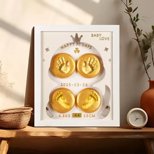 Памятные отпечатки рук и ног для новорожденных