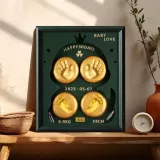 Памятные отпечатки рук и ног для новорожденных