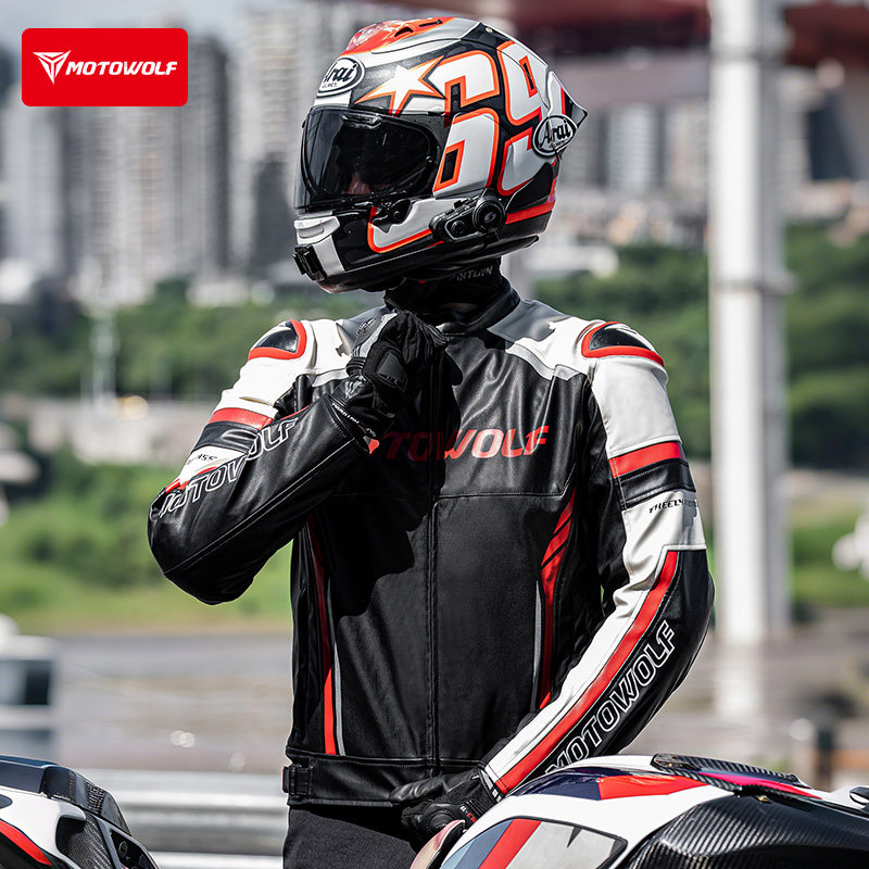 摩多狼摩托车皮衣骑行服外套防风保暖防摔机车骑行赛车服装备秋冬,淘宝优惠券,粉丝福利购,淘宝优惠卷