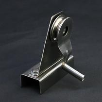 Outdoor Flagpole Stainless Steel Lift 304 shake hands the external 201 handle with pulley handle flag-raising accessories winch