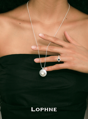 实心纯银复古时尚松弛气质吊坠