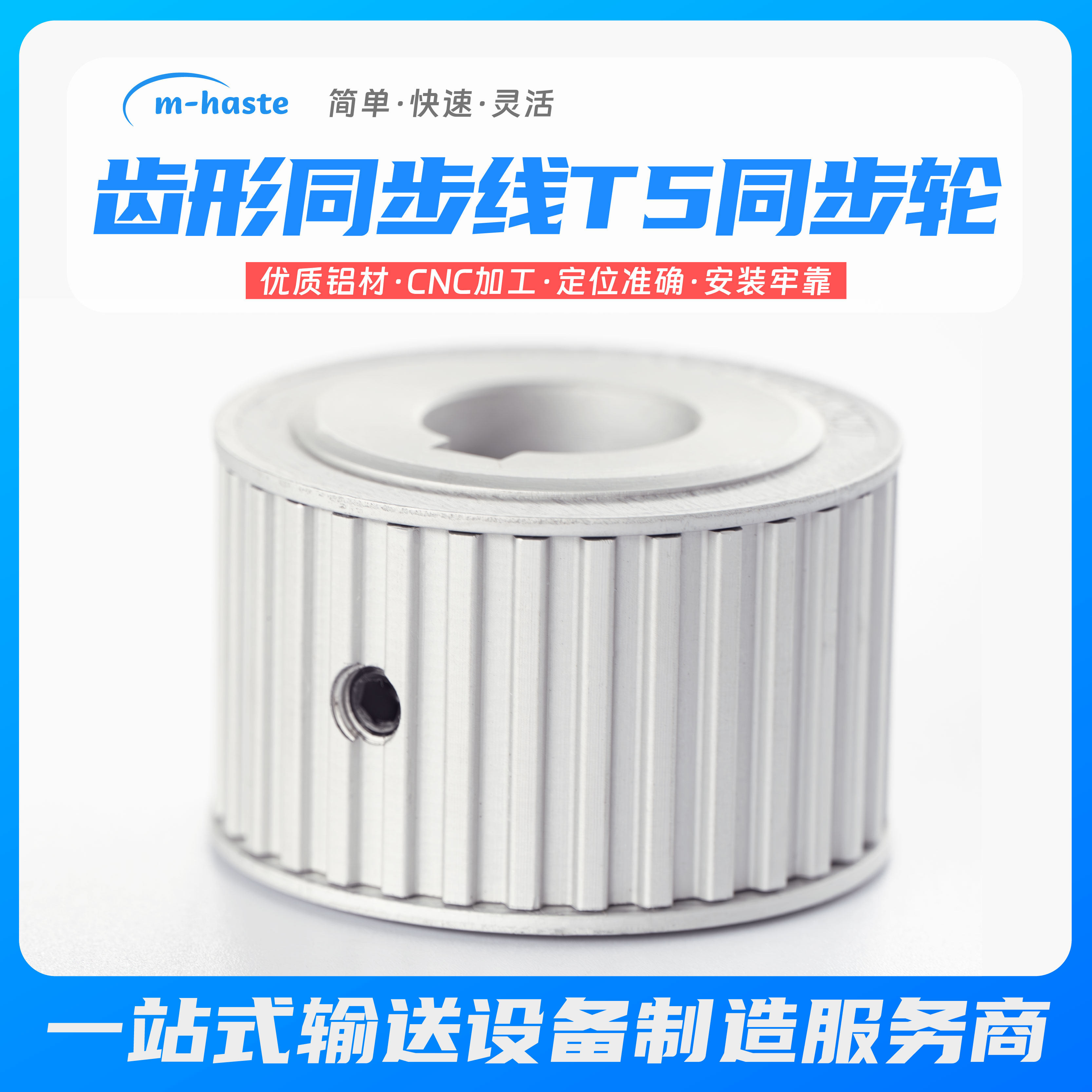 艾姆华世特MT400双列多列同步带线配套线体同步轮T5250,淘宝优惠券,粉丝福利购,淘宝优惠卷