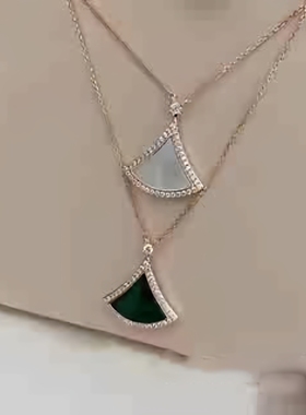 ITAILIBVIGARI18K金白贝母手链