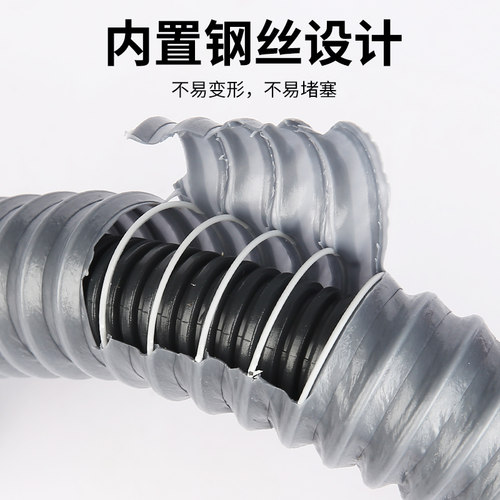 厨房洗菜盆下水管管道配件水槽双槽水池下水器洗碗池排水管子套装 - 图0