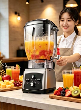 blender商用大容量功率豆浆免滤