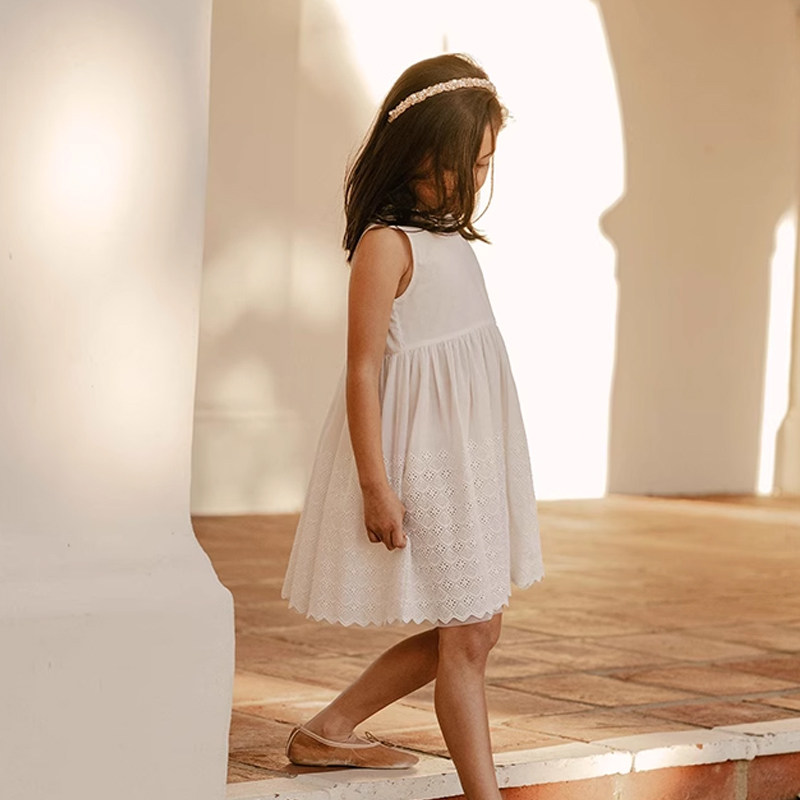 RyleeCru童装春夏款公主裙女童儿童连衣裙仙女裙女宝宝纯色气质,淘宝优惠券,粉丝福利购,淘宝优惠卷