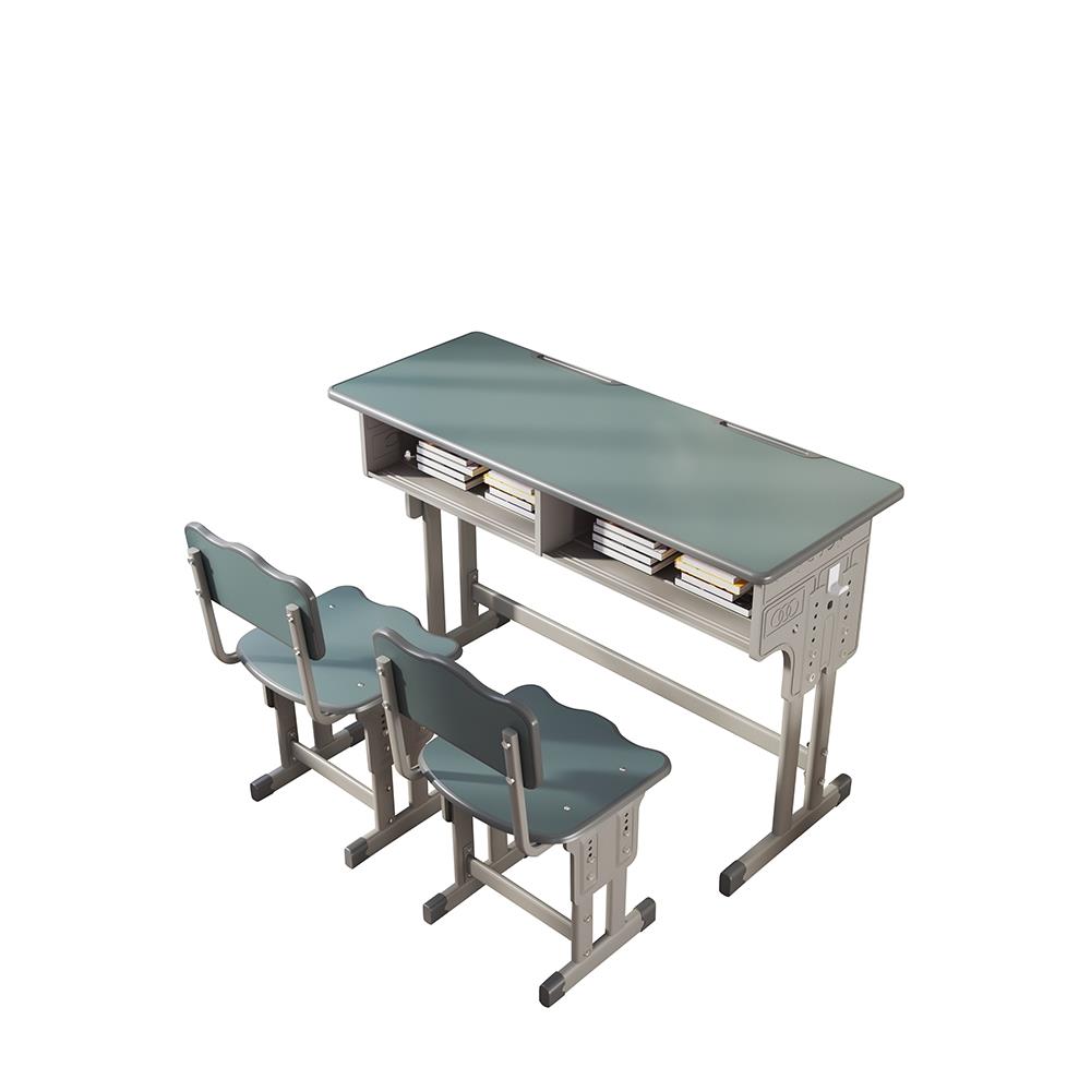 Double desks and chairs for primary and secondary school students training institution tutoring class writing table children's classroom learning desk