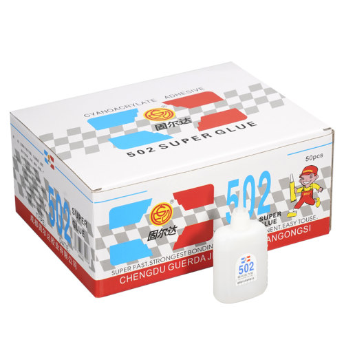 固尔达502胶水粘鞋子粘塑料金属玻璃木头亚克力陶瓷502强力胶水 - 图3
