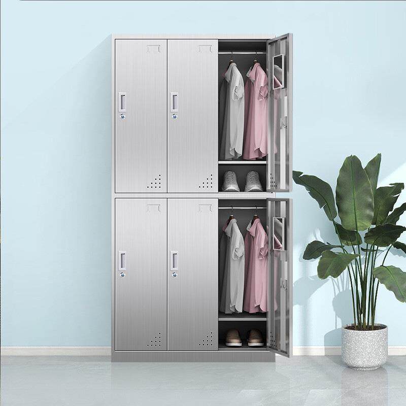 四川不锈物钢更衣餐柜多门BY-ZYG-0带锁鞋柜员子工无菌工厂厅碗柜,淘宝优惠券,粉丝福利购,淘宝优惠卷