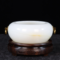 Jade Poly Basin Swing Piece Living Room Xuanguan Chinese Style Home Decoration Office Company Jo Relocation New Residence Opening Gift