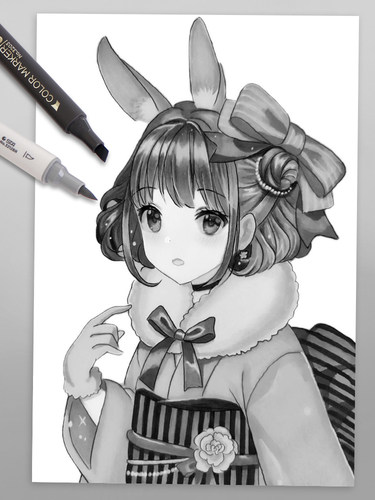 STA斯塔灰色系马克笔硬头3203软头3212双头酒精油性暖灰绘画速干冷灰建筑设计考研画笔美术生专用灰色系套装 - 图3