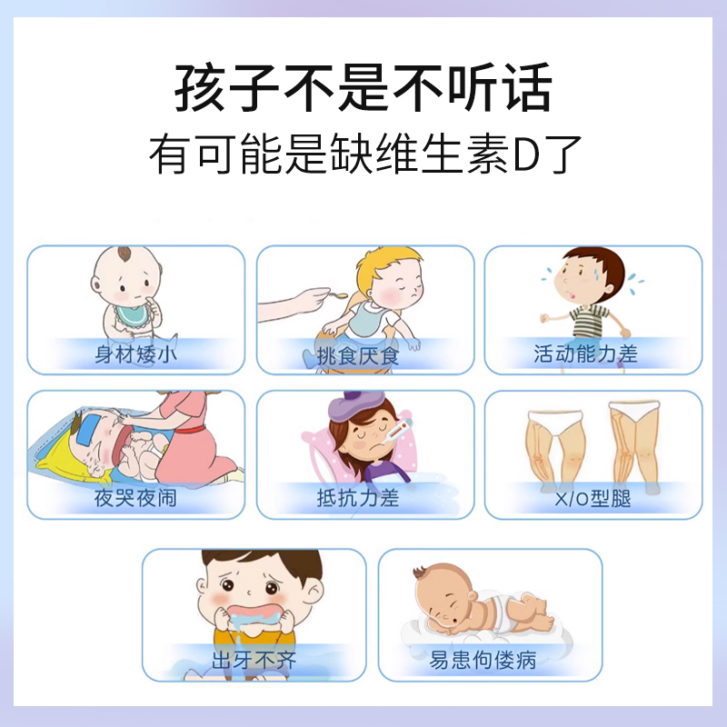 小乐迪维生素D软胶囊(儿童青少年成人母乳孕妇补充VD3 360IU30粒)-图2