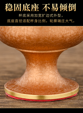 纯铜供酒杯家用供杯佛前供奉