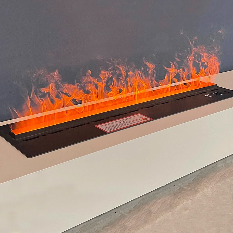 3d雾化壁炉语音自动加水进口壁炉芯超薄嵌入式装饰仿真火焰加湿器 - 图1