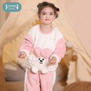 ibaby奈娃家族牛奶绒成人款亲子家居服