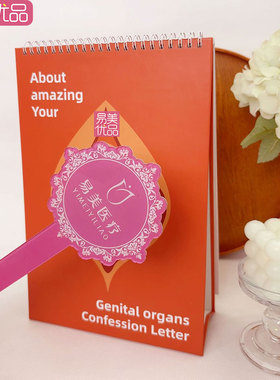 美容会所月子中心品项运营台历女性V密保养产康护理医患沟通图谱