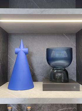 样板间酒柜现代家居软装饰品摆件创意陶瓷挂画 画酒具组套组合ZH3