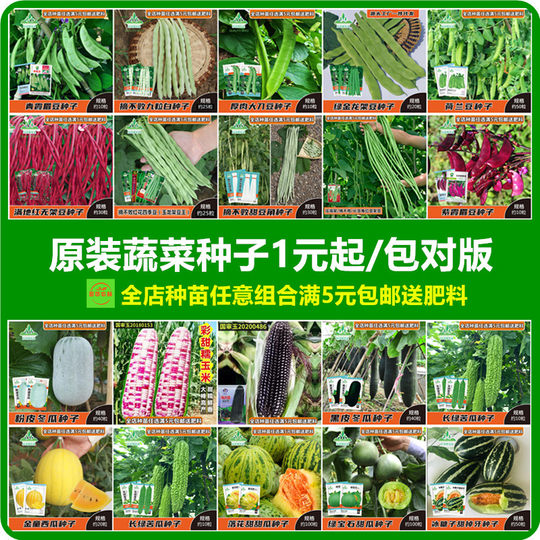 Original four-season sowing regular manufacturer vegetable seeds