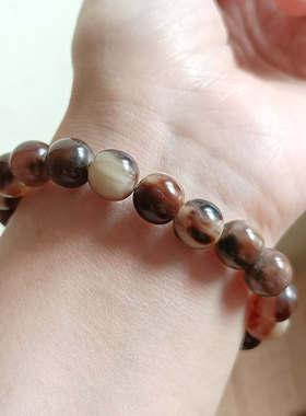 女士牦牛角民族风天然手串手链