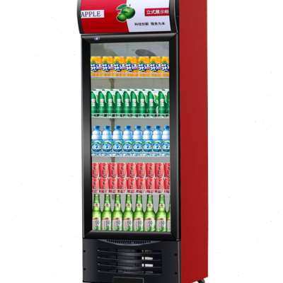 厂促饮料展示柜冷藏商用啤酒柜蔬菜保鲜柜单门双门立式冰柜冰箱品 - 图0