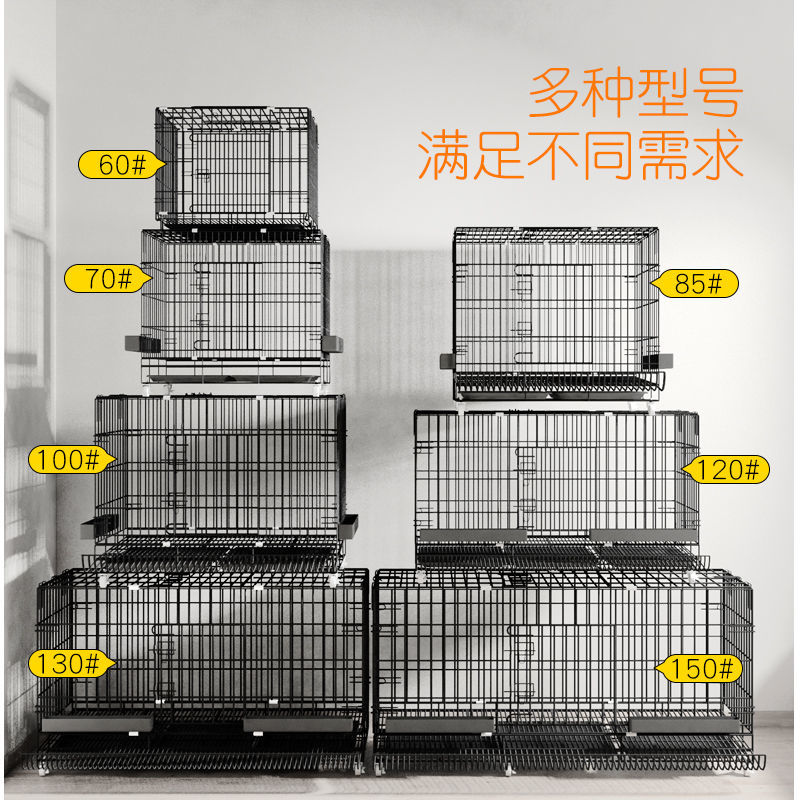 鸡笼子家用室外大号自动清粪养鸡笼鸭笼子室内小鸡鸽子笼子鸡窝笼-图0