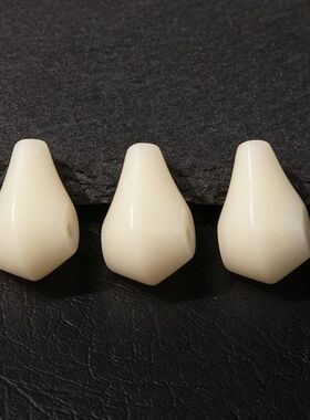 文玩雪巴琉璃鲨鱼背三通椰蒂白玉星月菩提佛珠手串佛头配饰套装
