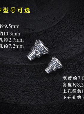 高品质文玩手串配件佛眼佛塔三通佛头凤眼百香籽菩提手工手链串珠