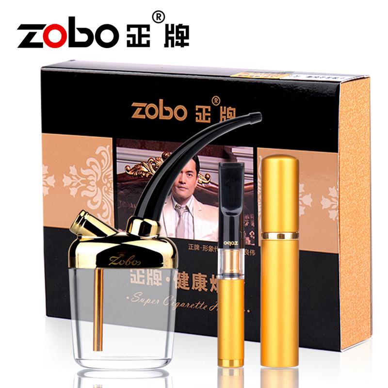 清货ZOBO正牌烟嘴过滤器循环型可清洗粗细支两用水烟壶男士过滤嘴 - 图1