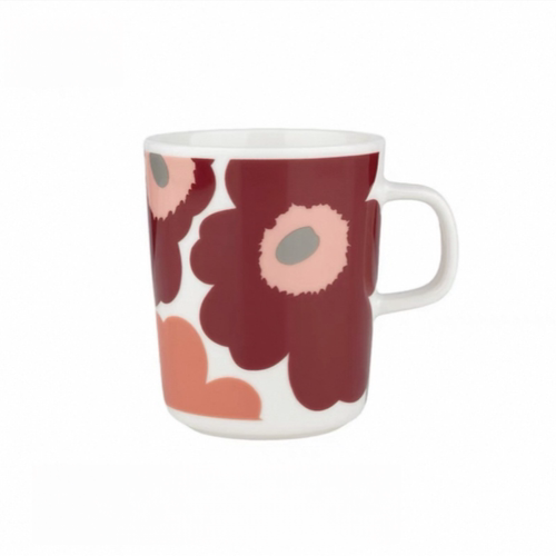 芬兰Marimekko玛莉美歌Unikko游霓可 樱桃红 24年圣诞新品芬兰 - 图1