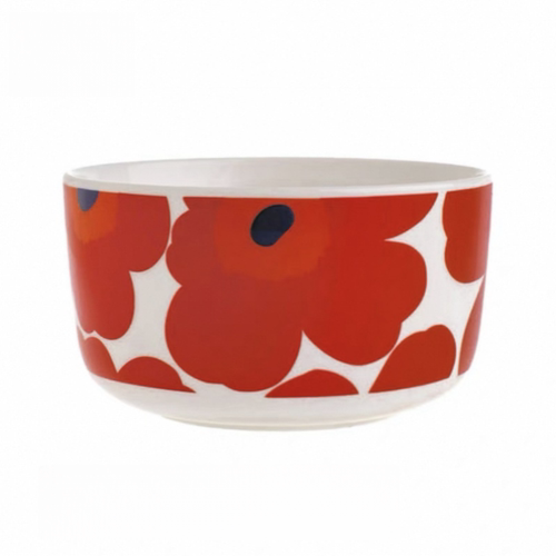 芬兰Marimekko玛莉美歌Unikko游霓可 樱桃红 24年圣诞新品芬兰 - 图3