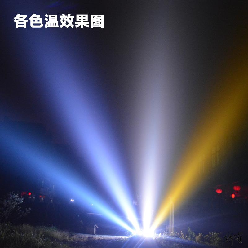 船用探照灯12v0w手持式黄光氙气24V户外V远射HID车载手电筒 - 图3