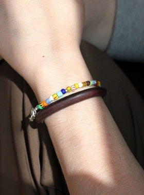 圣诞彩珠银扣多巴胺春夏串珠多彩