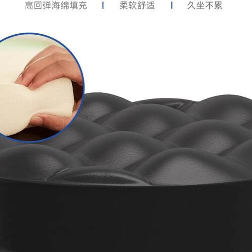 万向轮小凳子家用滑轮矮凳椅子儿童学步矮凳美甲美缝凳小板凳圆凳 - 图1