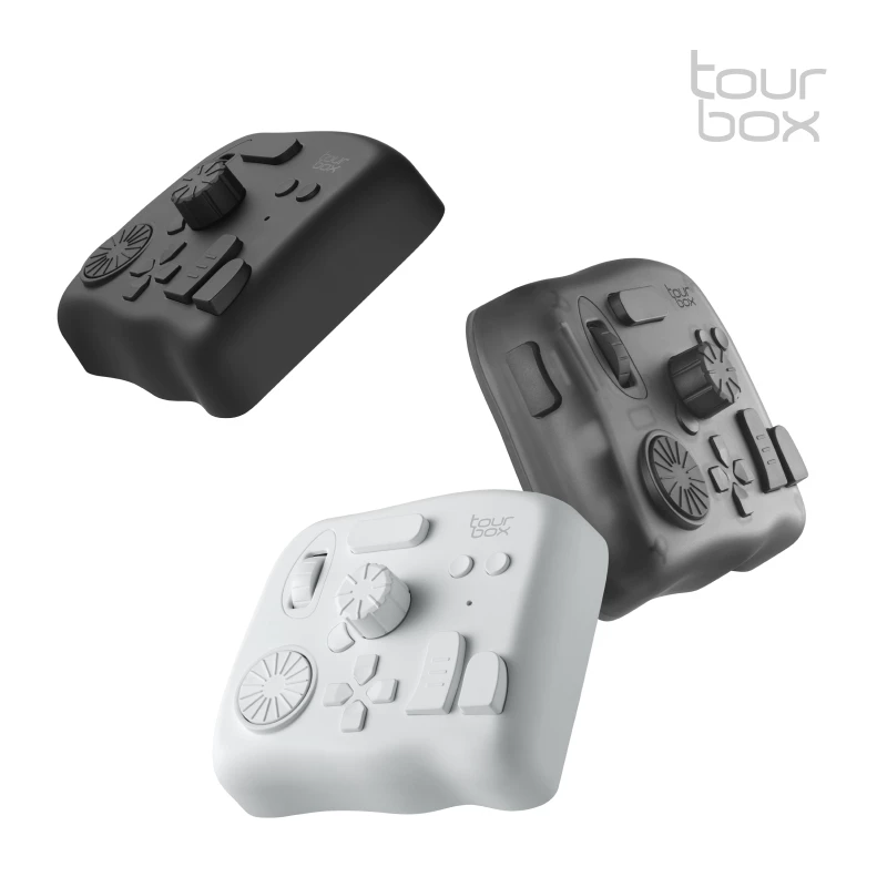 Клавиатура-ярлычок TourBox elite Bluetooth с индивидуальной настройкой, редактирование, черчение, клавиша быстрого доступа, редактирование цвета