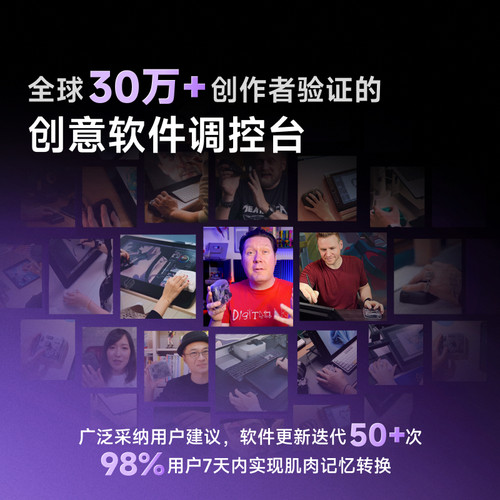 TourBox elite plus自定义画师ipad小键盘csp绘画procreate剪辑 - 图2
