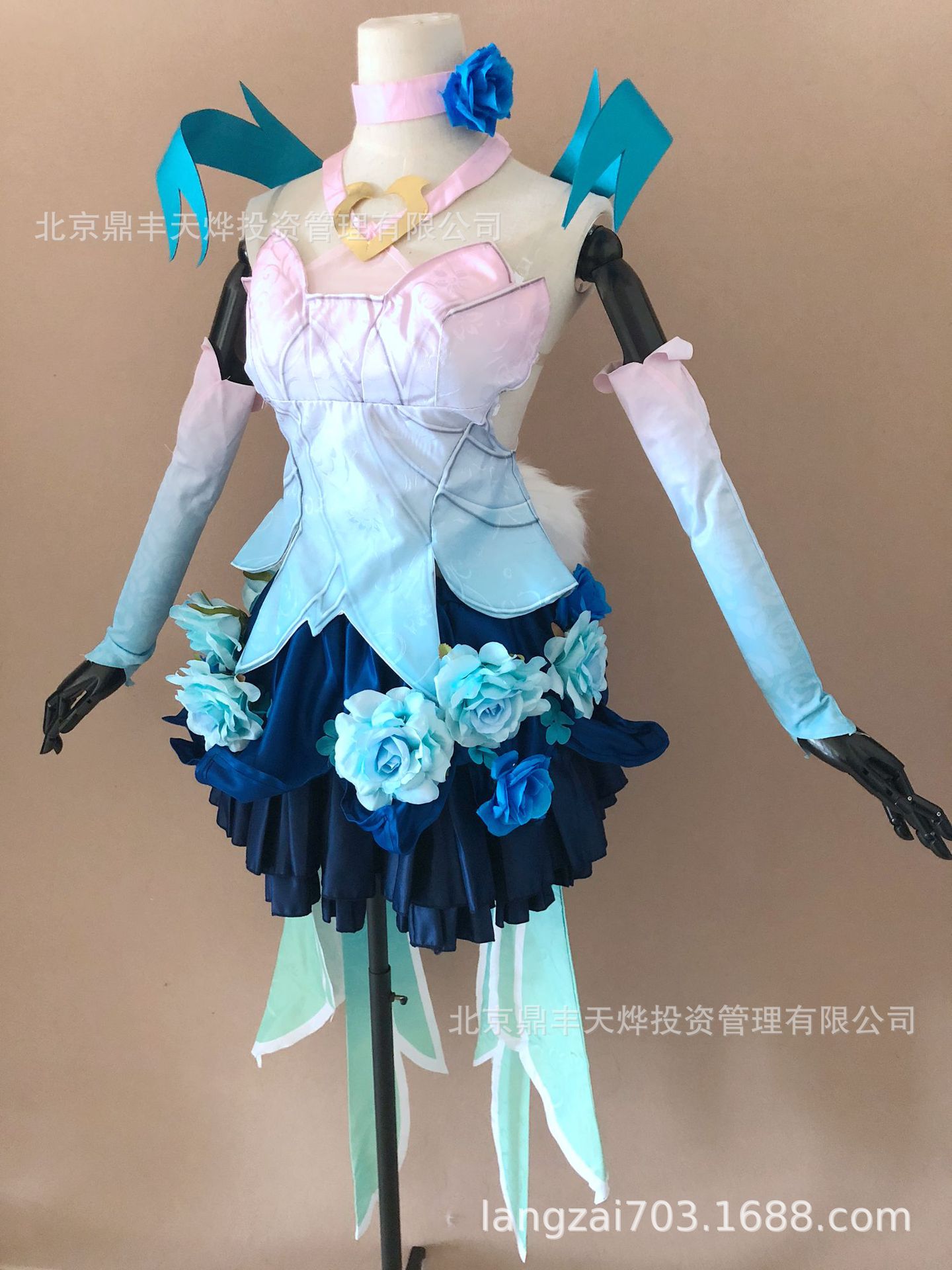 王者农药荣耀cos服公孙离COS服公孙离花间舞COS兔女郎-图2