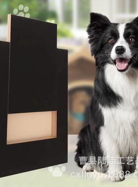 木质可抽拉狗抓板狗指甲刮板猫狗修理指甲锉板宠物用品玩具抓板砂