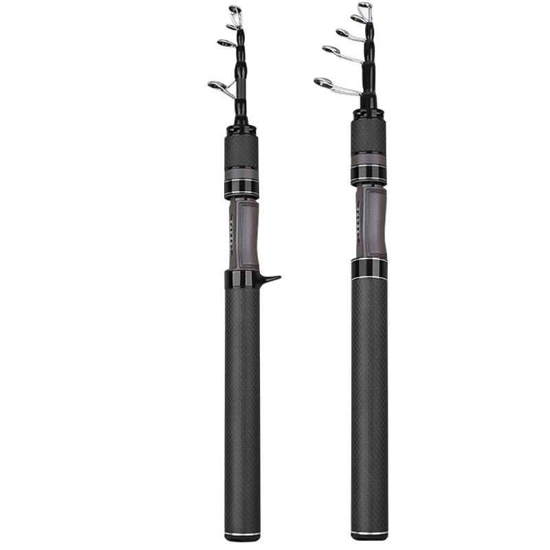 迷你伸缩路亚竿全套 可路滑水滴轮新手入门便携式微物鱼竿裸杆,淘宝优惠券,粉丝福利购,淘宝优惠卷