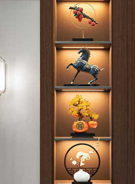 新中式办公室摆件高档轻奢工艺品