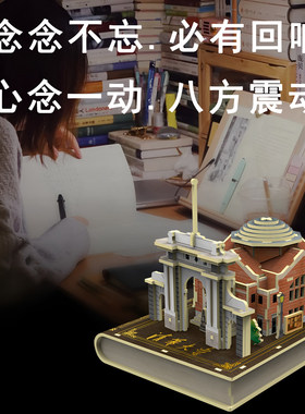文昌局名校建筑摆件摆放书房左上角转化心念助力文昌金榜题名摆件